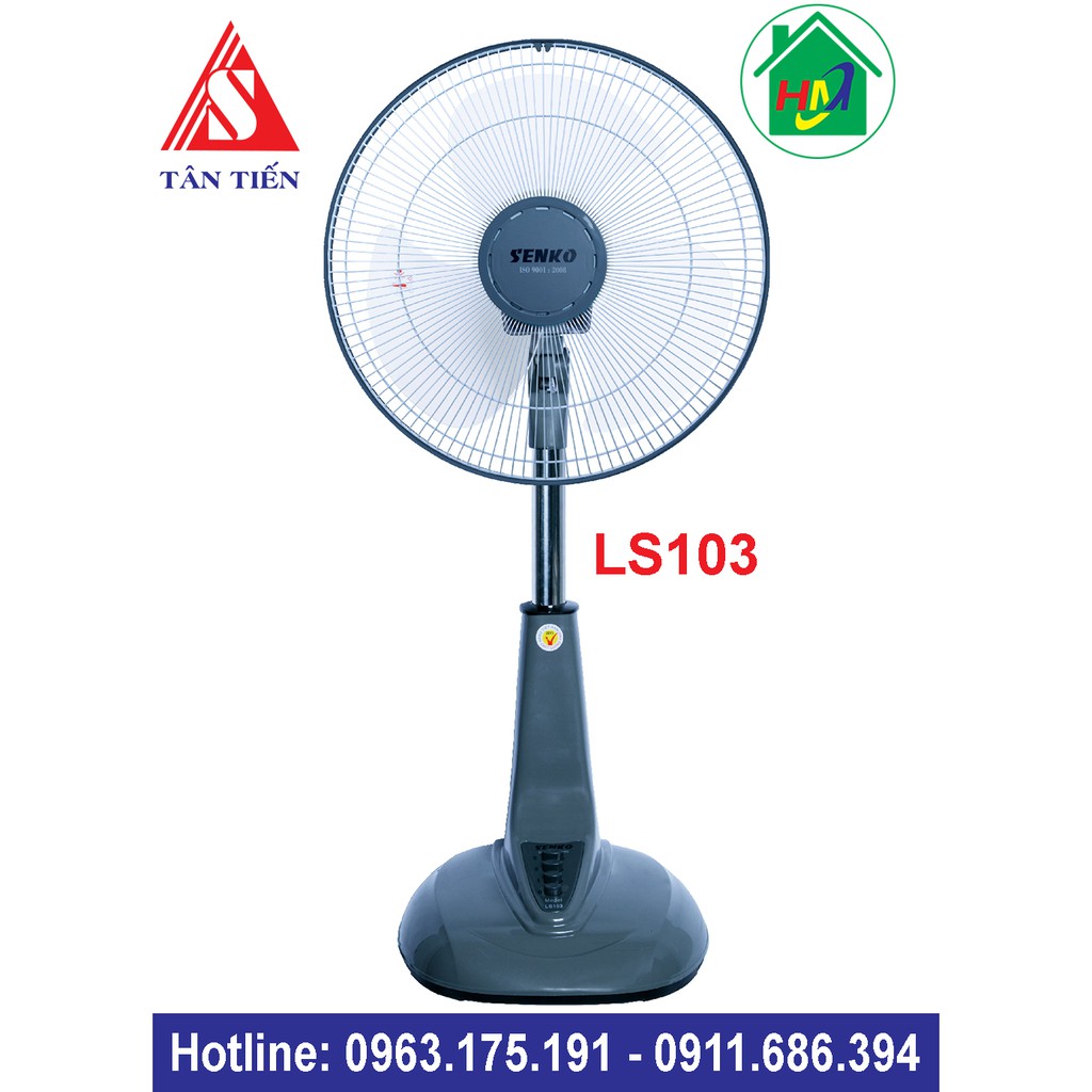 Quạt Lửng Thân Inox Senko LS103/LS1630