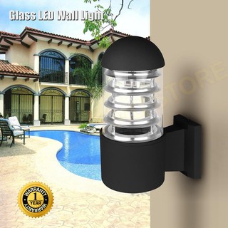 Tặng bóng, Đèn tường ngoài trời MT008, đèn gắn tường trang trí mang phong cách hiện đại, bảo hành 12 tháng