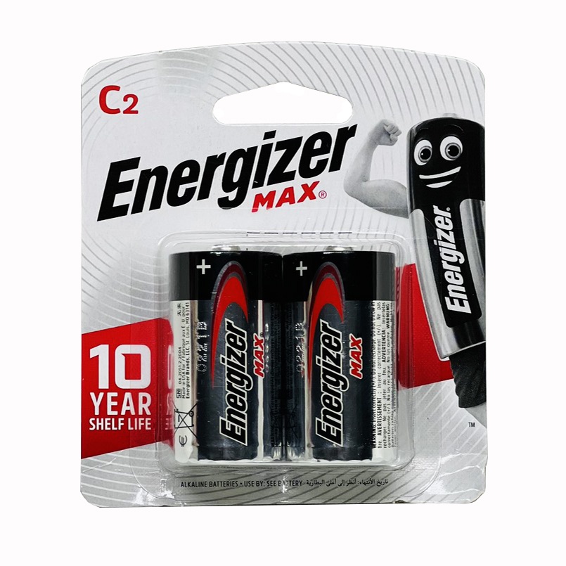 Pin trung Energizer E93 vỉ 2 viên chính hãng