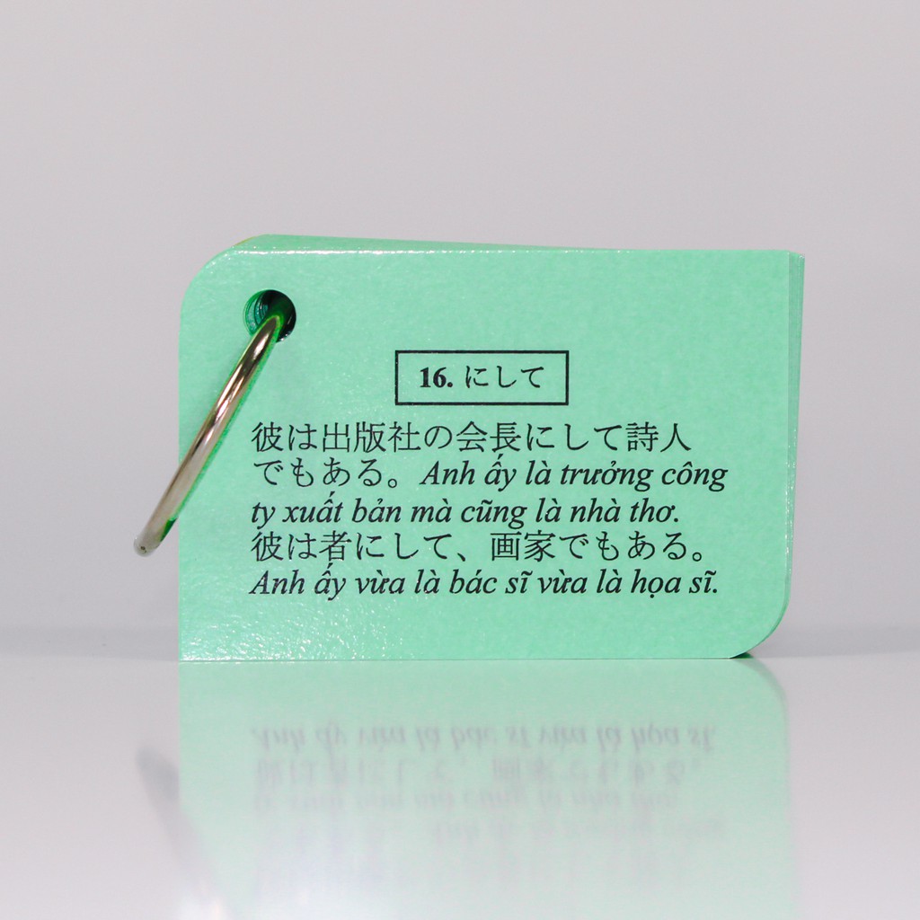 Flashcard Tiếng Nhật Ngữ Pháp N1  – High Quality