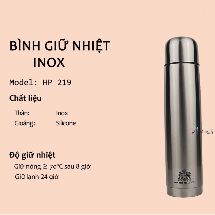 Bình giữ nhiệt _ Phích nước _ Bình nước du lịch cá nhân _ Phúc Minh THP