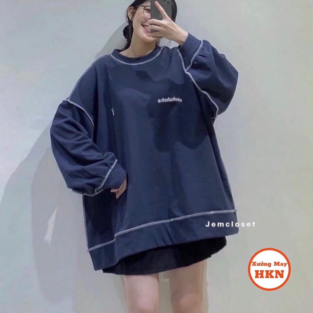 Áo Sweater Nữ Con Thỏ Uho Chỉ Nổi Mã 829 Xưởng May HKN