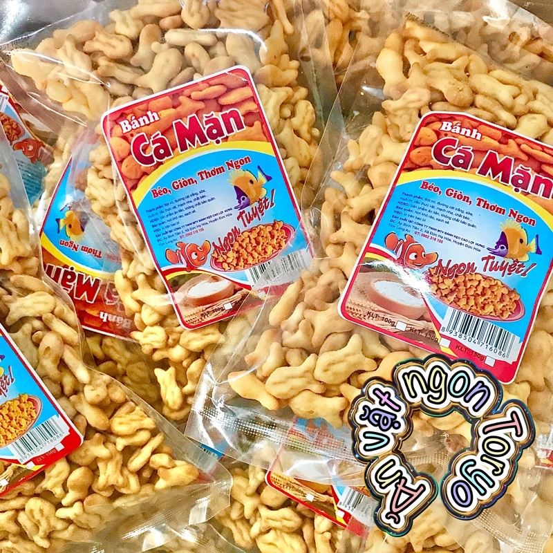 Bánh cá mặn (gói 150g)