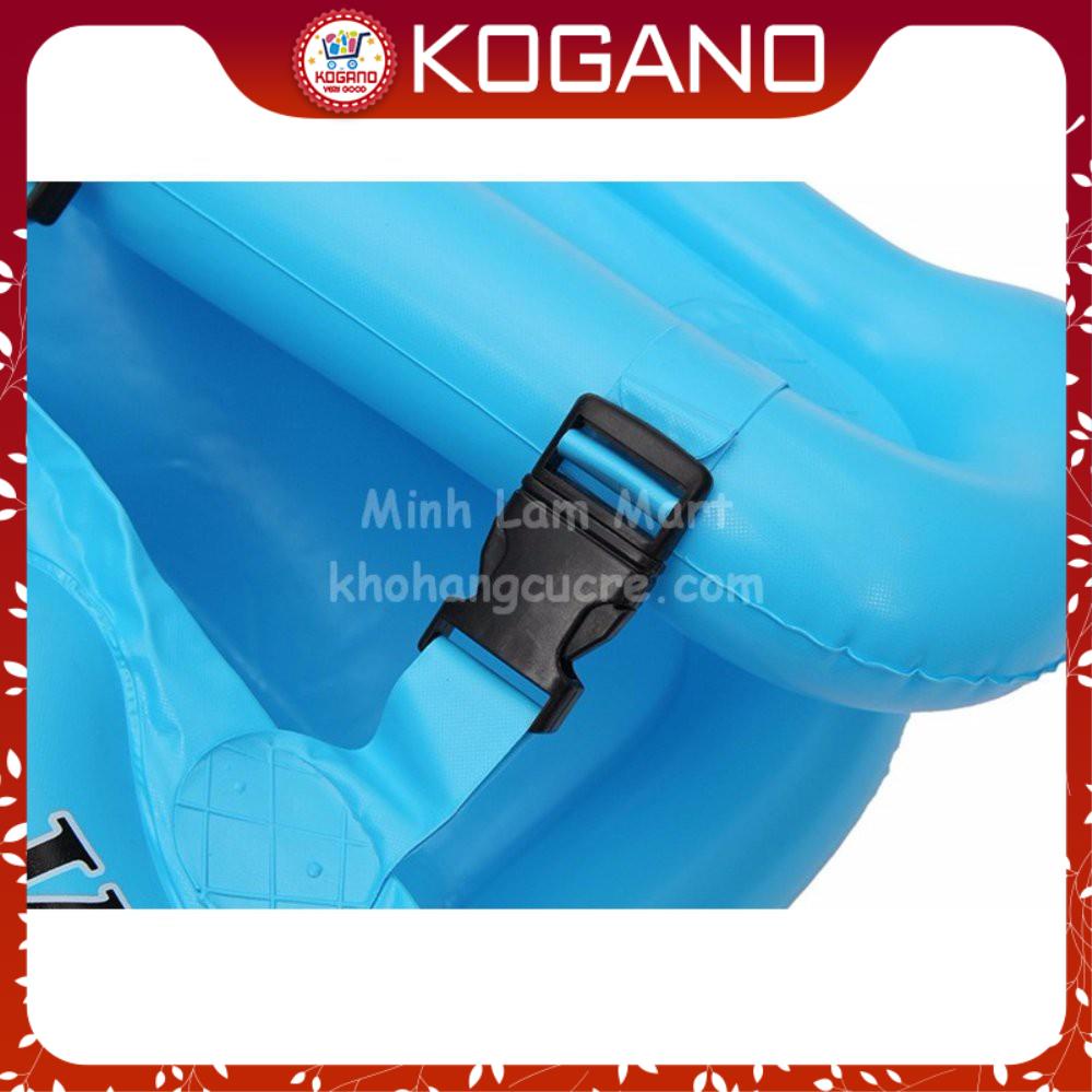 Phao Tập Bơi Cho Bé Gái Bé Trai KOGANO Có Khóa Cài An Toàn Size S 1 - 6 Tuổi SS-001097