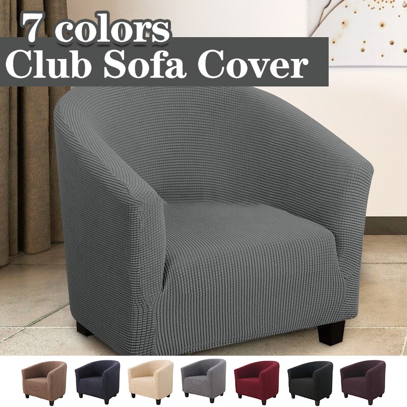 Bọc ghế sofa Sang trọng đàn hồi câu lạc bộ bồn tắm bọc ghế sofa bọc ghế đơn bọc đồ nội thất bảo vệ vỏ bọc ghế sofa phòng khách bọc ghế sofa