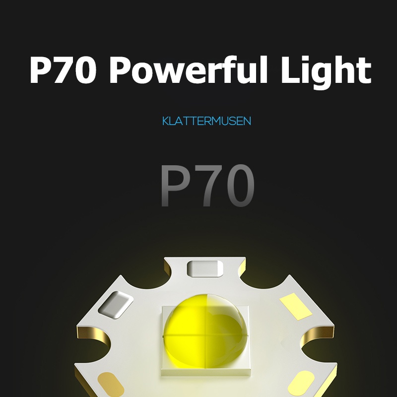 Smilingshark E81 Đèn pin mini mạnh mẽ có thể sạc lại USB 3 chế độ Đèn đuốc chống thấm nước cho Đi bộ đường dài cắm trại ngoài trời | BigBuy360 - bigbuy360.vn