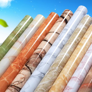 5m Giấy Dán Giả Đá Cẩm Thạch Dán Tường Bếp