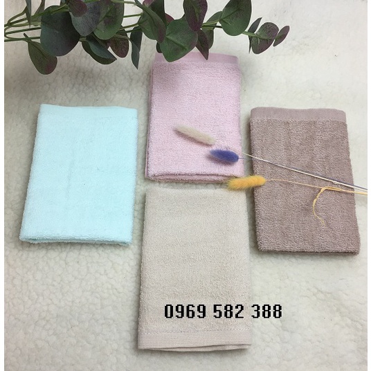 Khăn mặt cotton siêu rẻ 34 x 34cm