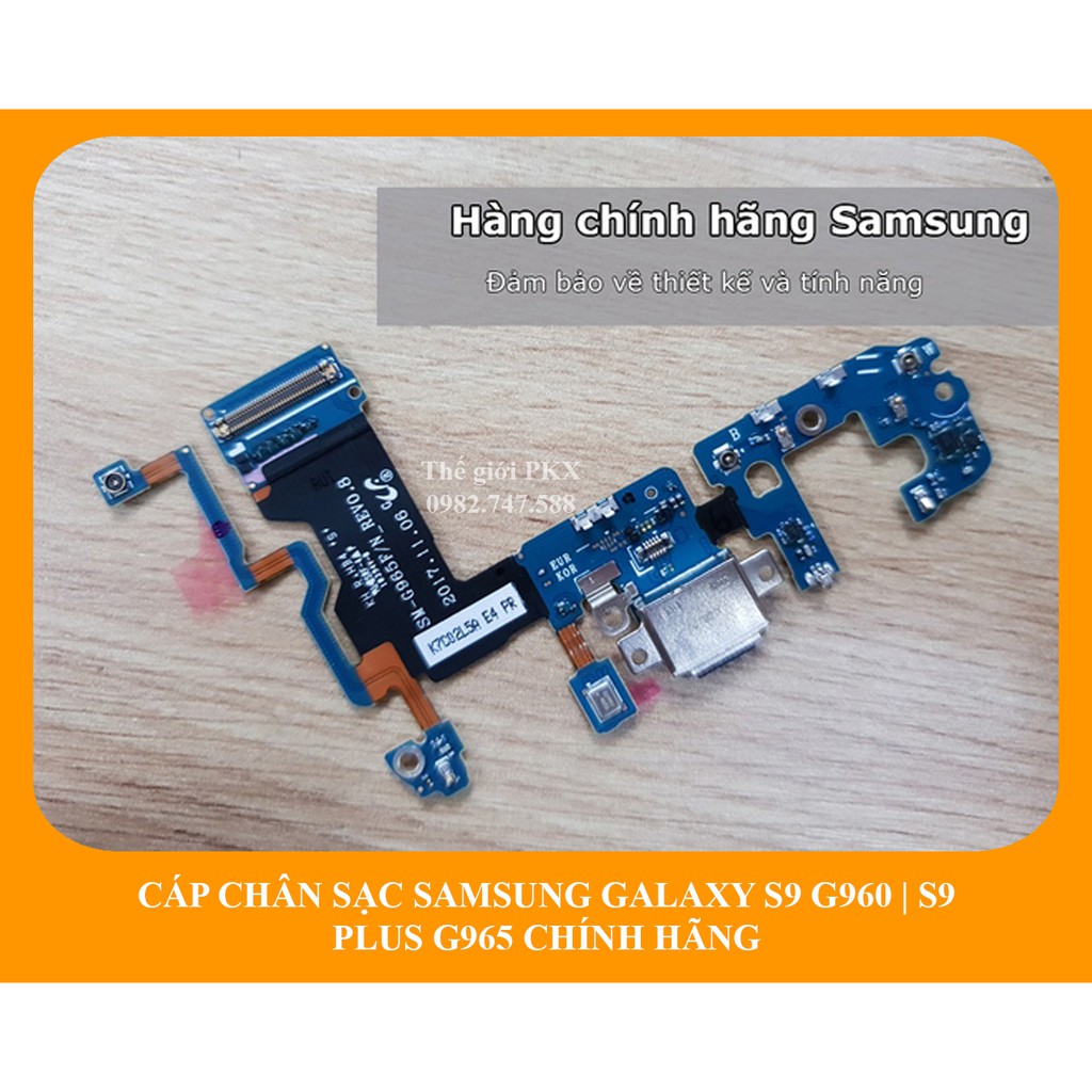 Cụm cáp chân sạc Galaxy S9 | Galaxy S9 Plus chính hãng G960F G960N G960U G960D G965F G965N G965U G965D...