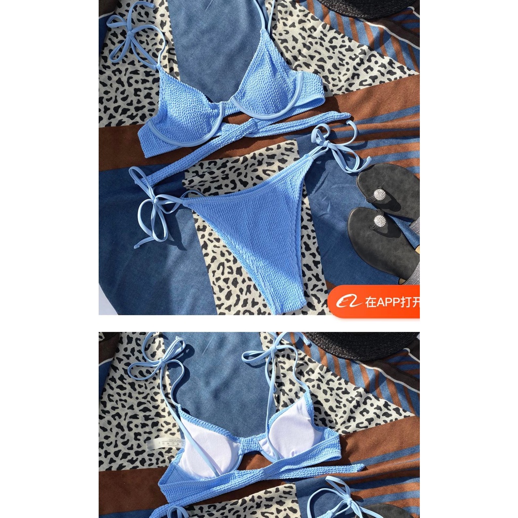 BIKINI GÂN 2 MẢNH vai buộc nơ kiểu dáng sexy
