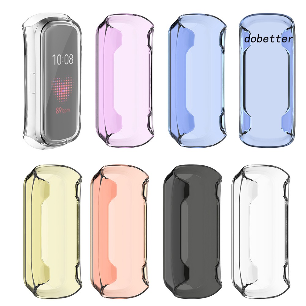 Ốp Lưng Silicone Chống Trầy Cho Đồng Hồ Thông Minh Samsung Galaxy Fit-E R375