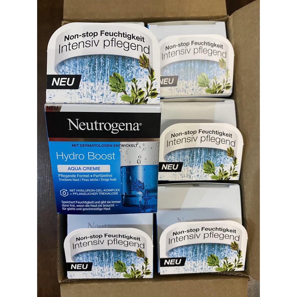 Gel Dưỡng Ẩm Neutrogena Hydro Boost Gel Cream Và Neutrogena Aqua Gel / Water Gel Chip Skincare