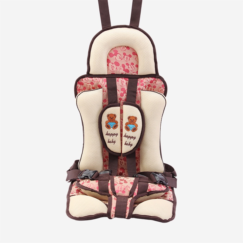 Nệm Ghế Ngồi Ô Tô Cho Bé Có Dây Đai