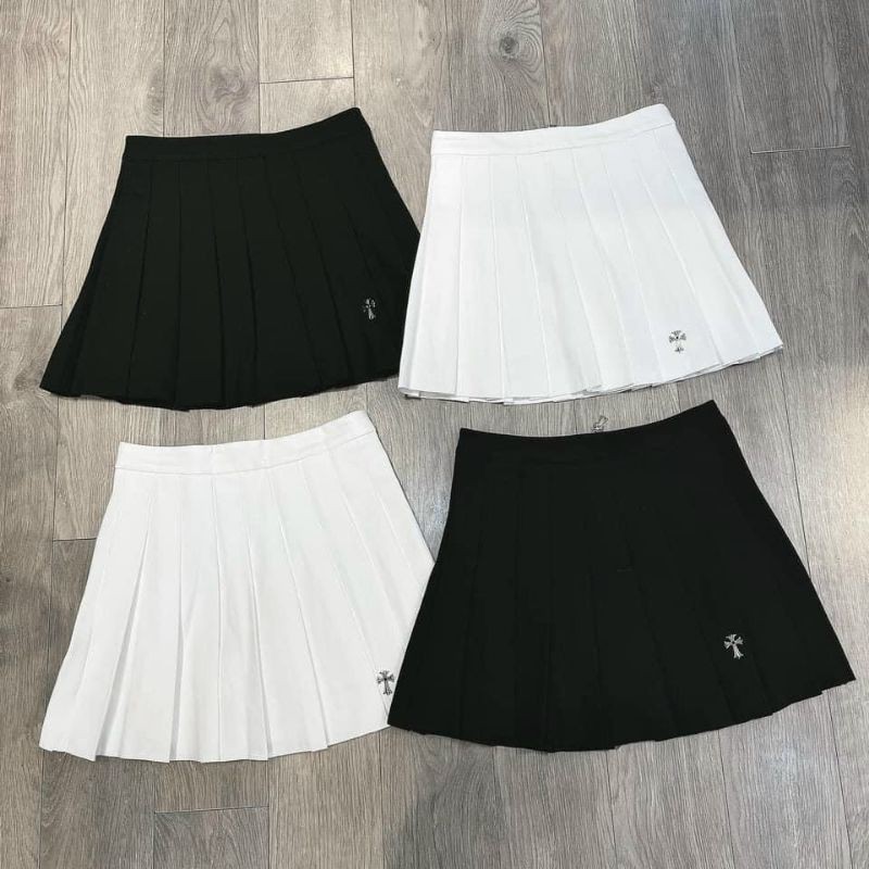 [Mã WASTUP giảm 10% tối đa 30K đơn 99K] Chân váy xếp ly chữ thập hàng QC | BigBuy360 - bigbuy360.vn