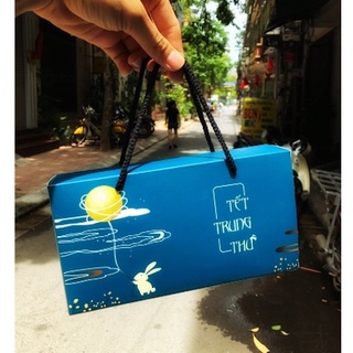 Hộp 2 bánh đựng bánh trung thu mẫu 2021