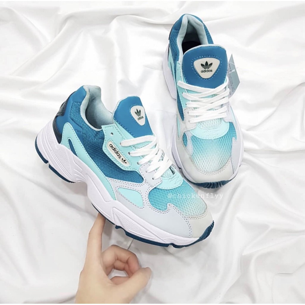 GIÀY ADIDAS FALCON MẦU XANH NƯỚC BIỂN SIÊU ĐẸP