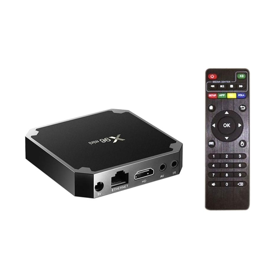 Tv Box X96 Mini Android 7.1 2gb 16gb Amlogic S905W Lõi Tứ Hỗ Trợ 2.4g Và Phụ Kiện