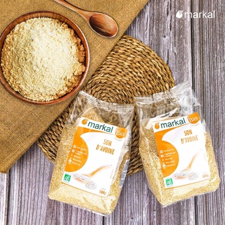 Yến mạch cán mỏng hữu cơ Markal - Yến mạch hữu cơ 500g