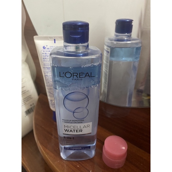 tẩy trang loreal xanh đậm