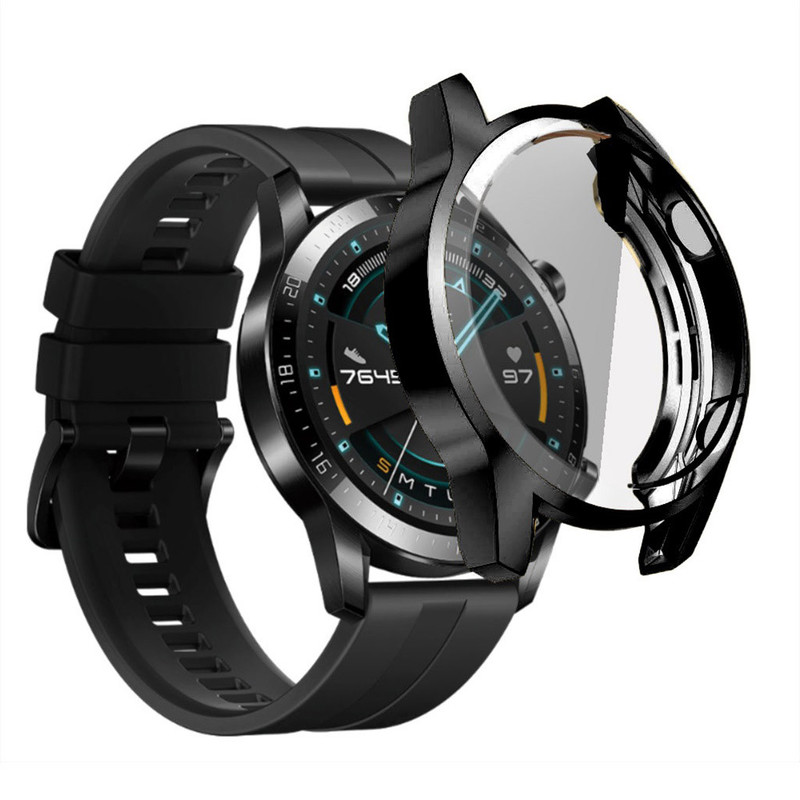 Ốp Bảo Vệ Mặt Đồng Hồ Huawei Smart Watch Gt 2 Edition 46mm 42mm Bằng Silicon Mềm Silicone