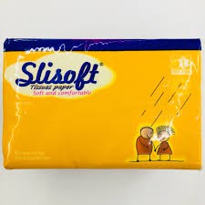 Giấy ăn Slisoft yellow 450