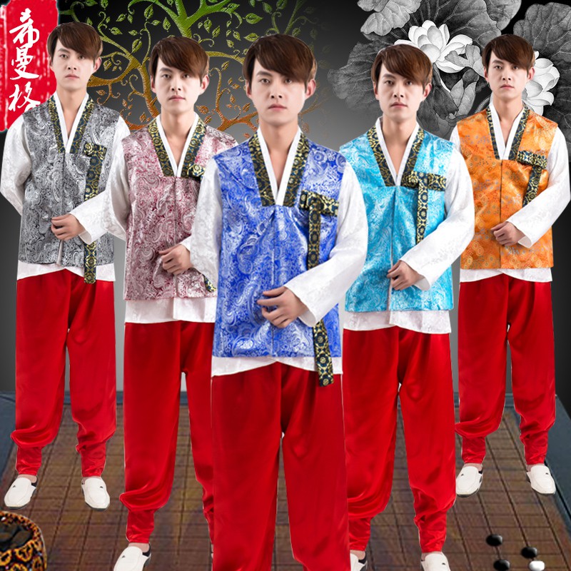 Hanbok nam, có ảnh thật. Hàng về sau 10 ngày.