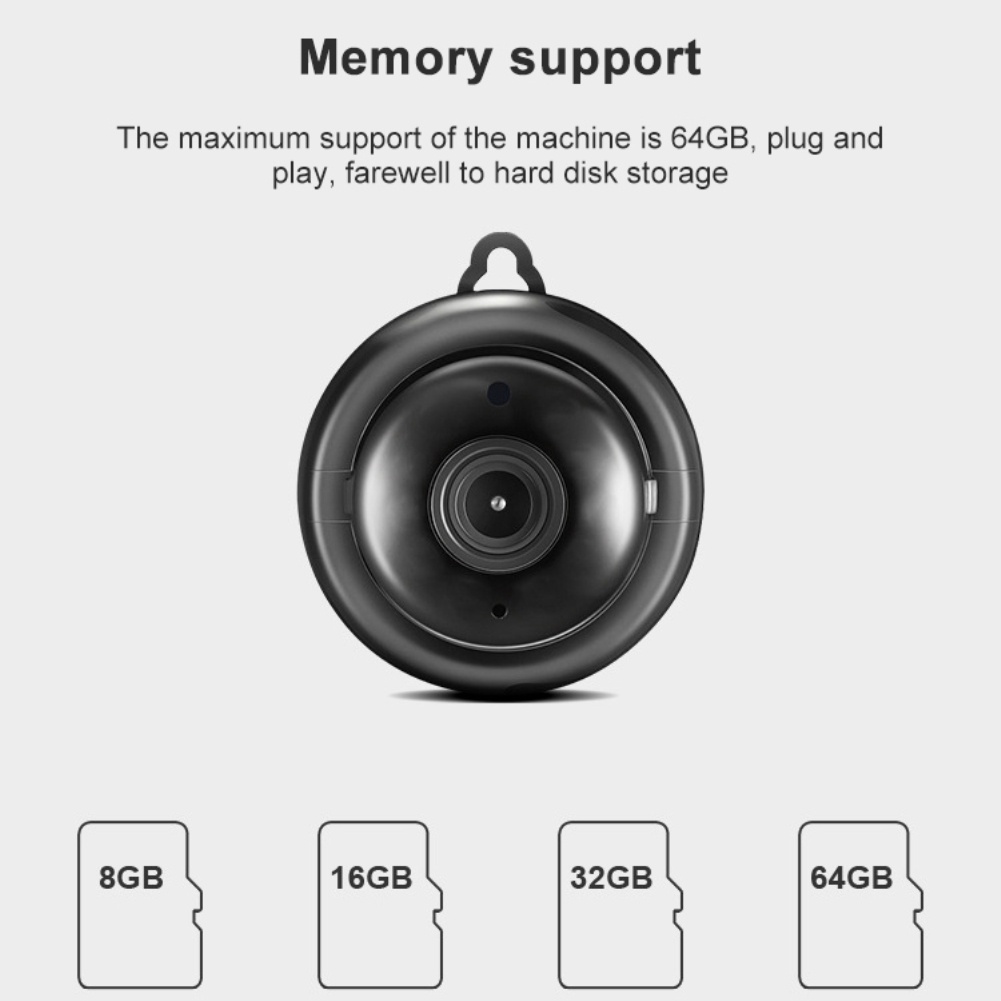 V380 Camera Wifi Kết Nối Với Điện Thoại Mini Camera Quan Sát Hd 1080P Wifi Ip Nhà camera 'Vùng