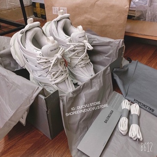 Giầy balen.ciga track trắng lai au đẳng cấp ( full box + free ship )