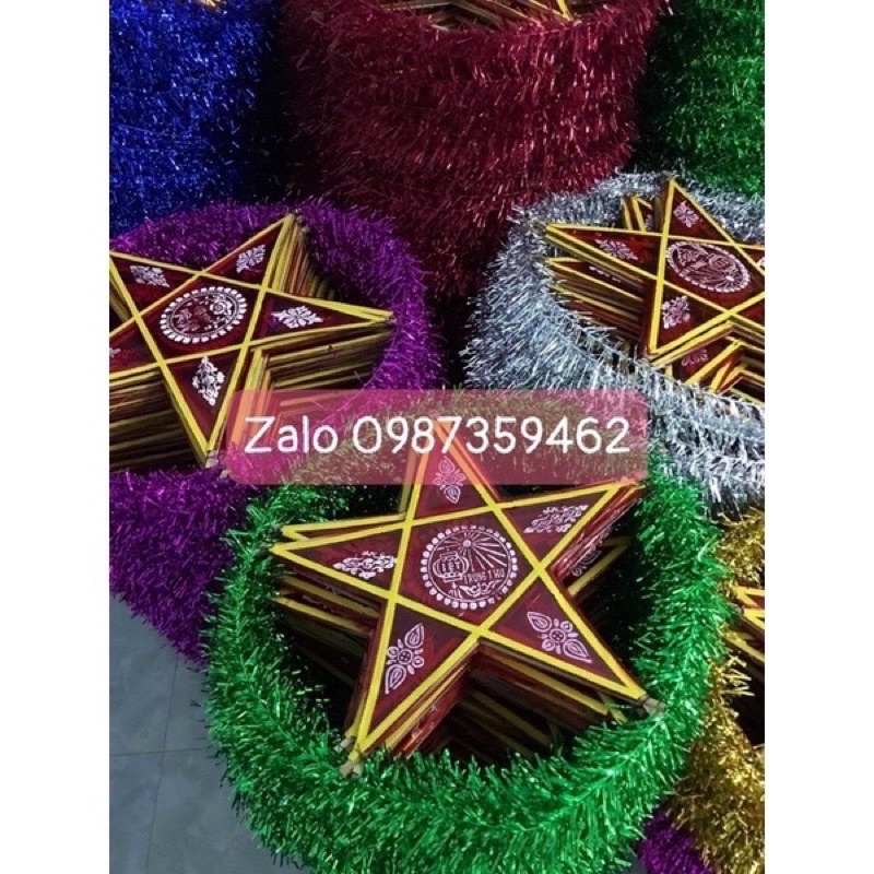 Sỉ 50 cái lồng đèn ông sao size lớn 50cm, 40cm giá siêu tốt