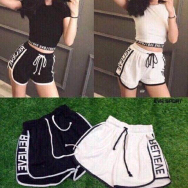 QUẦN SHORT NỮ VẠT XÉO