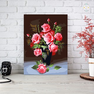 Tranh tô màu MS24 - Hoa Hồng
