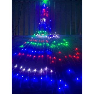 Đèn nháy mành chảy hiệu ứng mưa rơi, thác nước