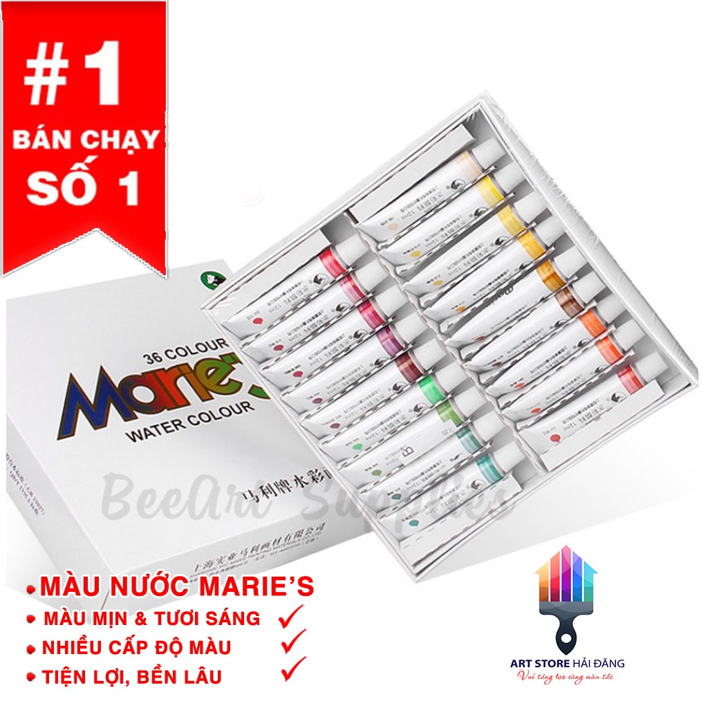 MÀU NƯỚC MARIE’S 12/18/24/36 MÀU