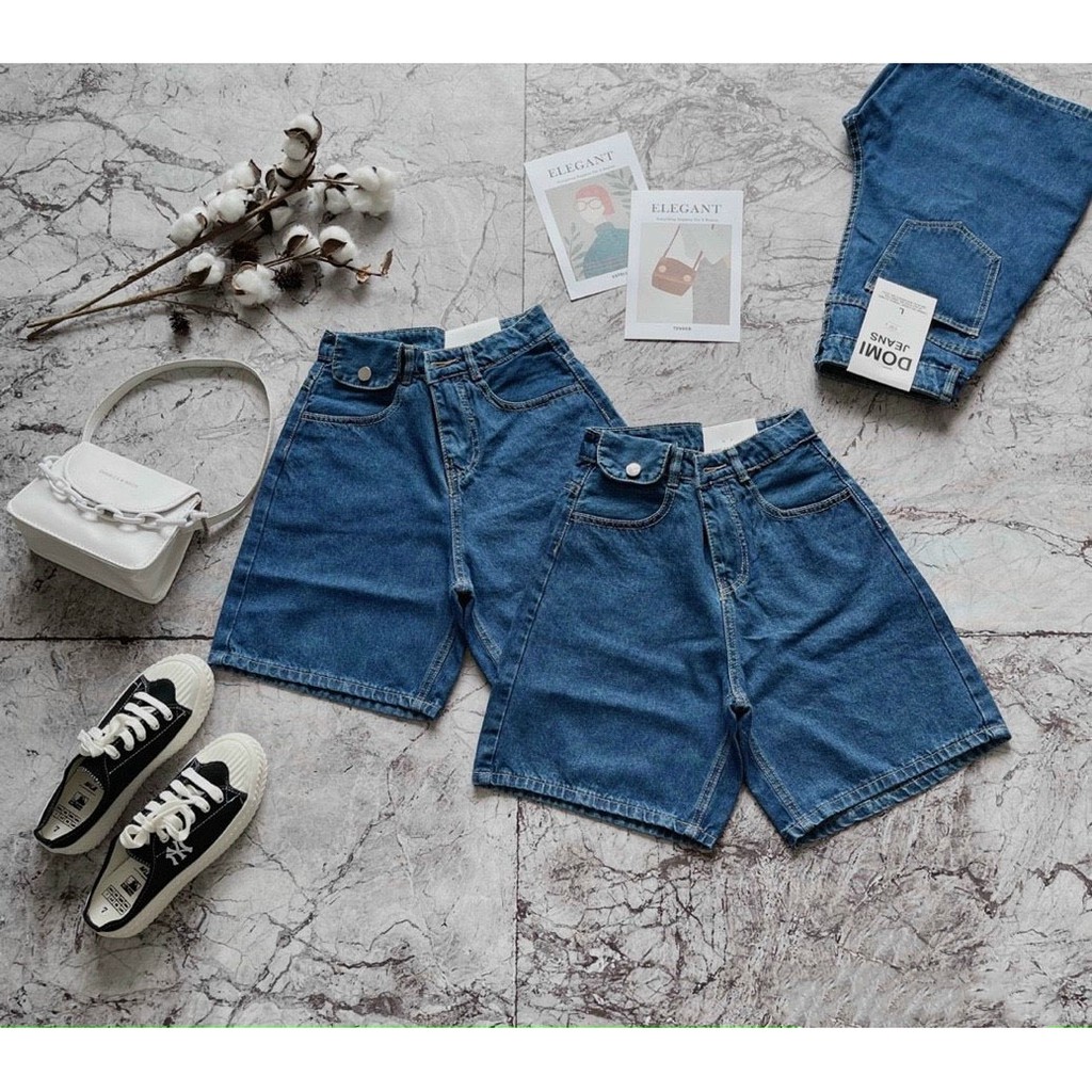 Quần short jean nữ HANOIJEAN - Quần đùi nữ cao cấp hàng VNXK QS010 | BigBuy360 - bigbuy360.vn