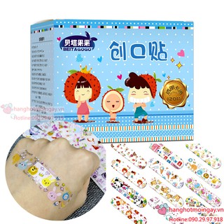 Combo 120 miếng dán băng keo cá nhân hoạt hình E23