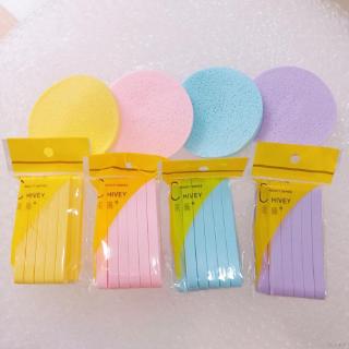 Bộ 12 miếng mút xốp nén rửa mặt tiện dụng chất lượng cao