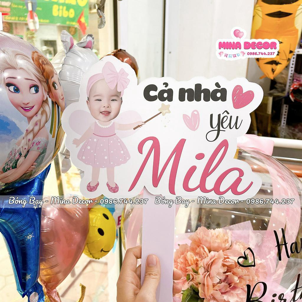 Hashtag sinh nhật cho bé yêu, hashtag kèm hình chibi bé