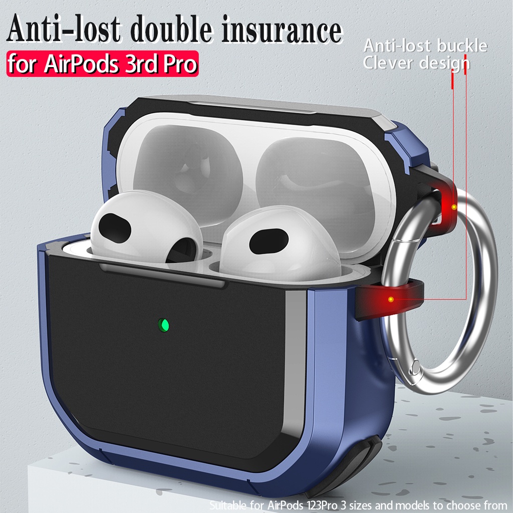 Vỏ Bảo Vệ Hộp Sạc Tai Nghe AirPods3 / AirPods2gen / AirPods2gen Bằng PC Cứng Ốp