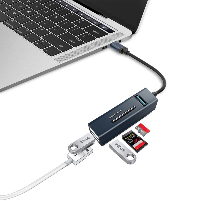 Bộ ChuyểN ĐổI USB 3.0 Sang 2 CổNg USB 2.0 3.0 / Type C Cho MáY TíNh