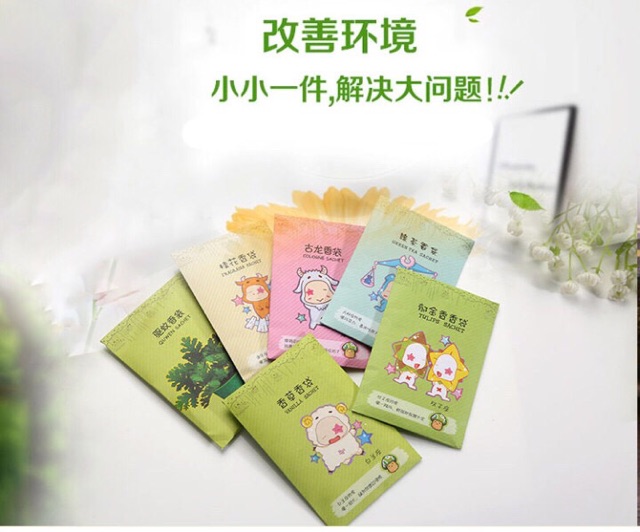 Conbo 10 Túi thơm tiện dụng chống muỗi hút ẩm