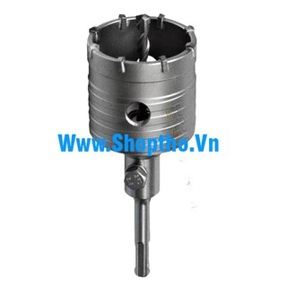 Bộ mũi khoét bê tông + tường  chuôi dài 350mm