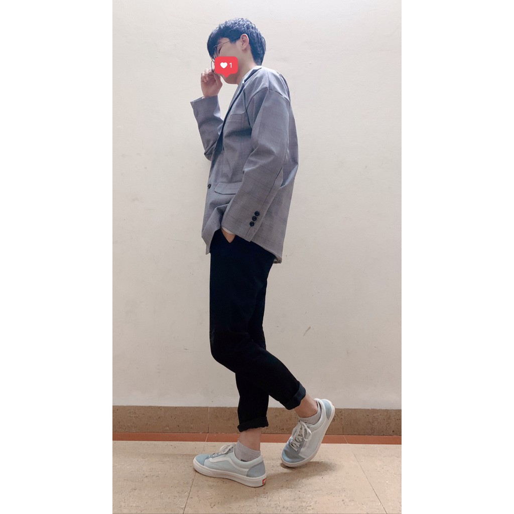 [ HÀNG XỊN] Áo blazer nam kẻ caro phong cách  trẻ trung Hàn Quốc | BigBuy360 - bigbuy360.vn