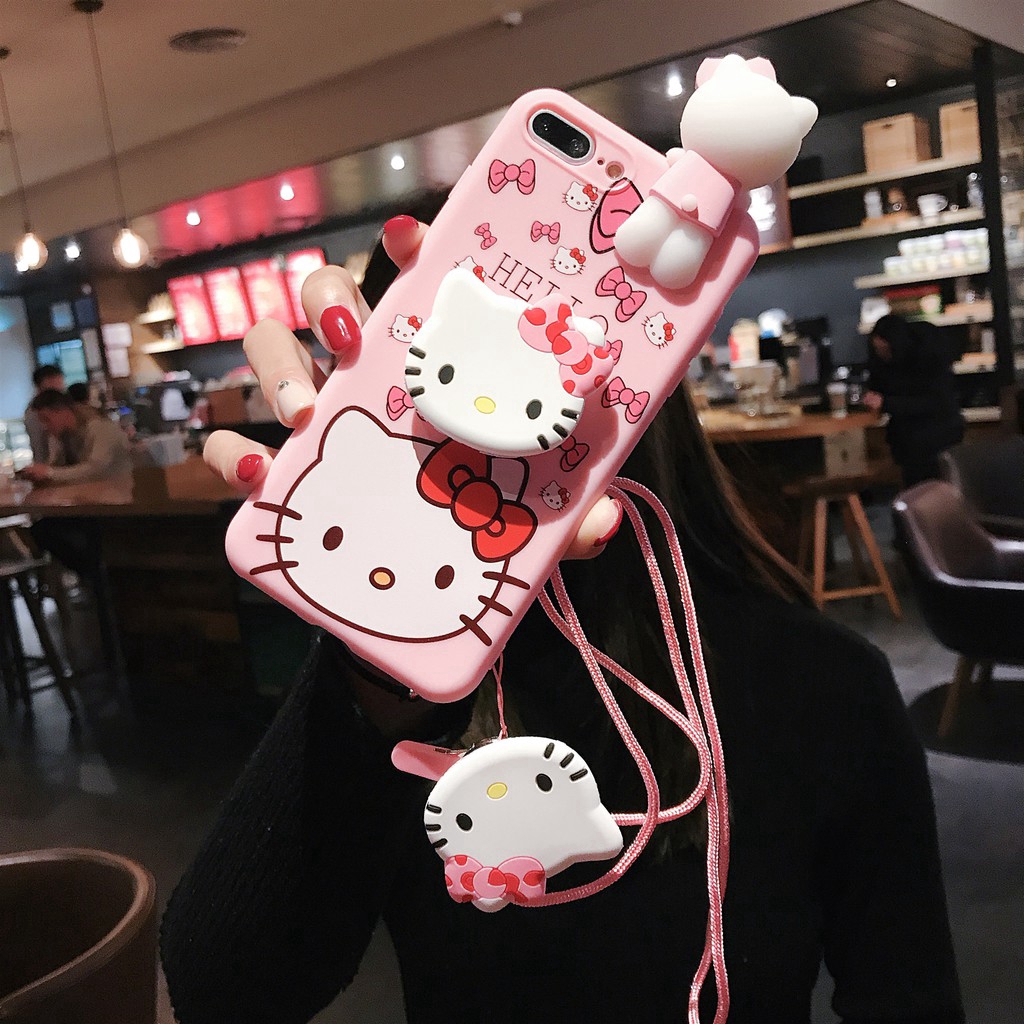 Lovely Hello Kitty OPPO F1 F3 Plus R9s R11 R11s Plus R15 Pro