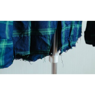 áo flannel off white