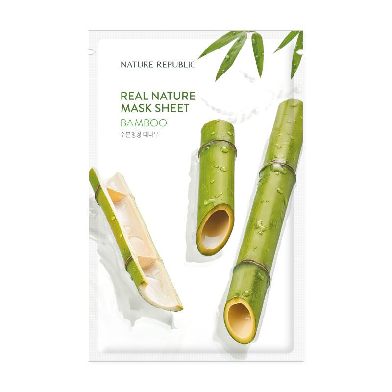 Mặt nạ Nature Republic Real Nature Mask Sheet Hàn Quốc 23ml dưỡng trắng cấp ẩm giảm mụn