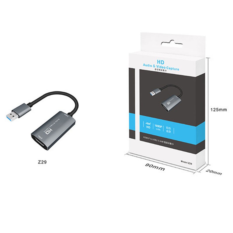 Card Thu Hình Video Usb 3.0 Hd 4k 60fps | BigBuy360 - bigbuy360.vn