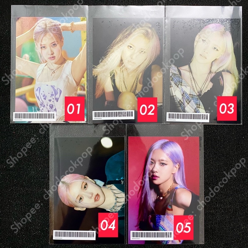 Ảnh BLACKPINK photo 4x6 Pop Up Store 4+1