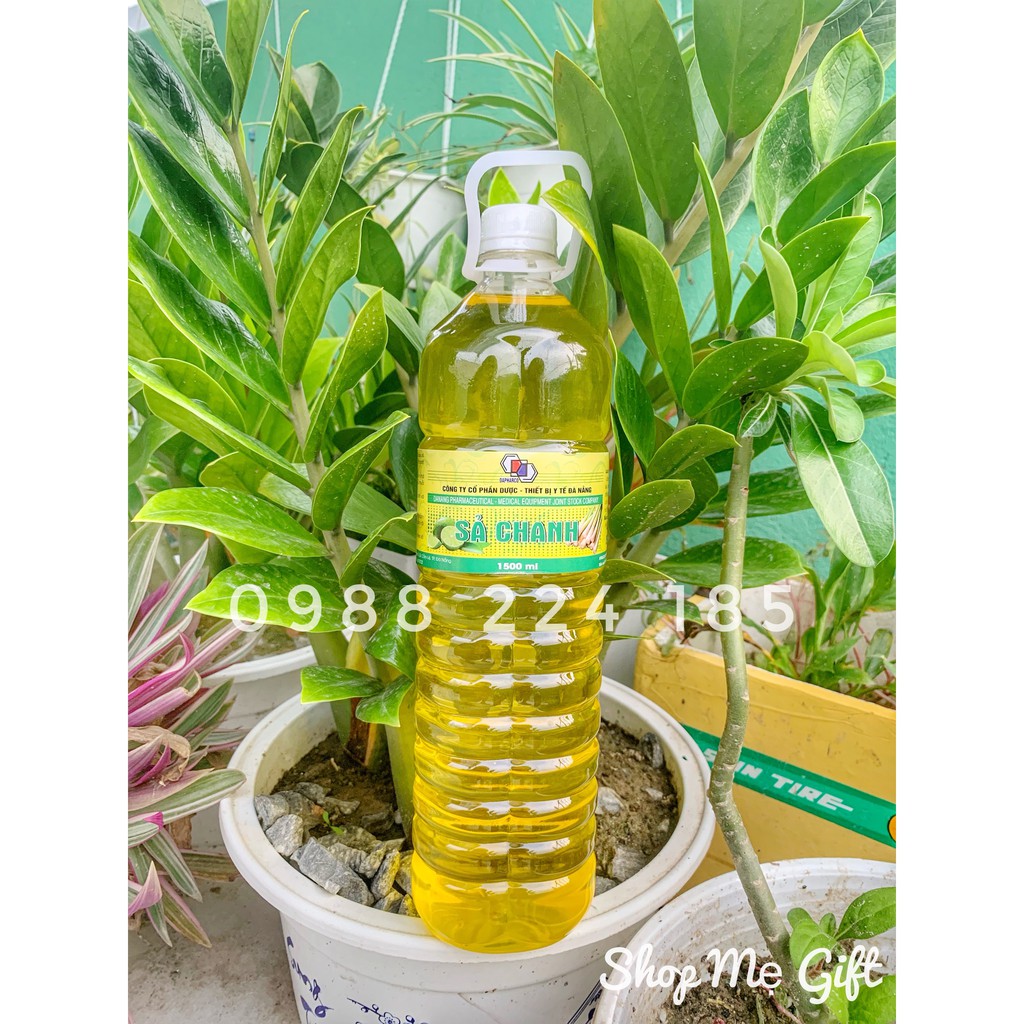 ✅  Nước lau sàn Sả Chanh - Sả Quế Dapharco 1500ml khử mùi, xua đuổi ruồi muỗi