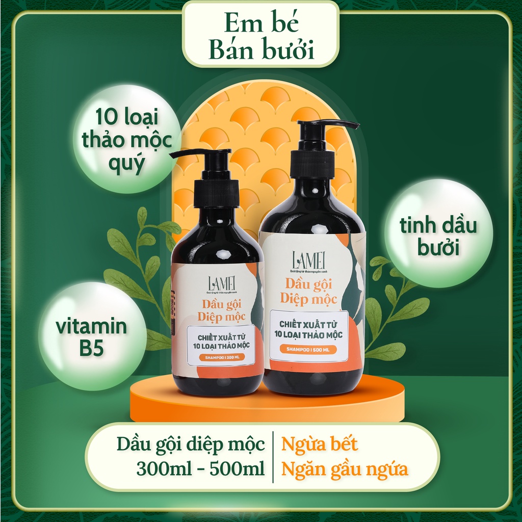 Dầu Gội Diệp Mộc Lamei