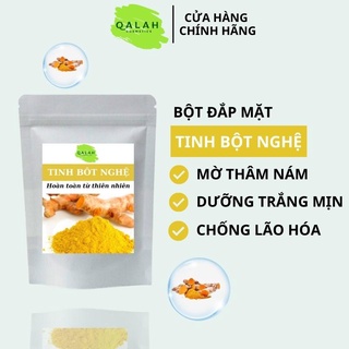 Tinh Bột Nghệ Vàng Organic Nguyên Chất - Mặt Nạ Mờ Thâm Giảm Mụn Handmade